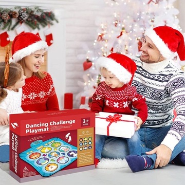 ТАНЦЕВАЛЬНЫЙ КОВРИК ТАНЦЕВАЛЬНАЯ МУЗЫКАЛЬНАЯ ИГРА ДЛЯ ДЕТЕЙ