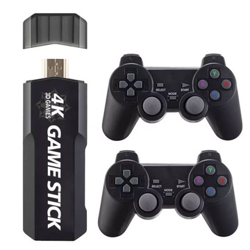 Konsola Retro X2 HDMI Game Stick 64 GB 2 Pady bezprzewodowe 20000 Gier