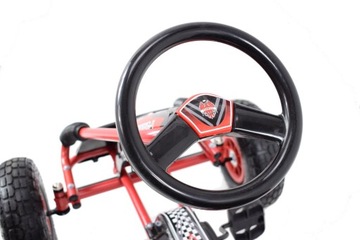 БОЛЬШОЙ квадроцикл с педалями, картинг, надутые колеса, 50 кг.