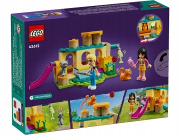 LEGO FRIENDS 42612 КОШАЧЬЯ ПЛОЩАДКА ПРИКЛЮЧЕНИЯ ПОДАРОК