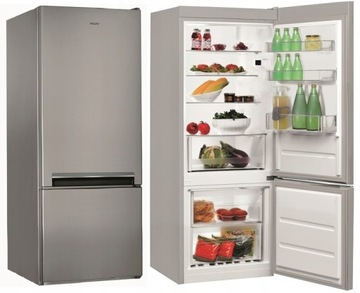 Холодильник Polar POB601ES 272л 159см LED серебристый