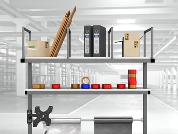 Верстак упаковочный 150х100х225см Art_72