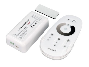 STEROWNIK ŚCIEMNIACZ LED RF RADIOWY MONO PILOT TOUCH 12A 144W UCHWYT JAKOŚĆ