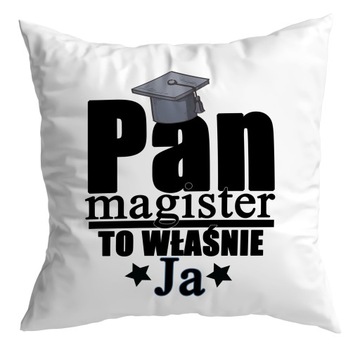 PODUSZKA prezent dla STUDENT ABSOLWENT MAGISTER