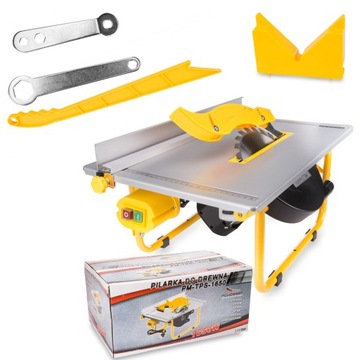 ПИЛА ЛАНДШАФТНАЯ НАСТОЛЬНАЯ ПИЛА ПО ДРЕВЕСИНЕ КРУГЛЫЙ ПОЛОТНО 1650ВТ PM-TPS-1650