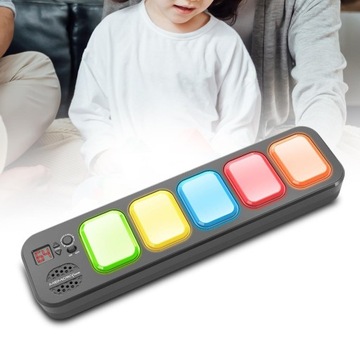 Веселая электронная игра на память. Подарки для девочек с огоньками и прямоугольной формой.