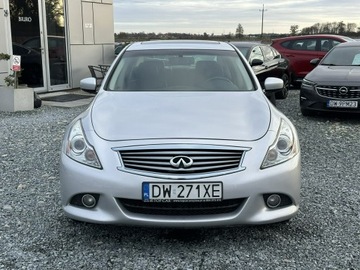 Infiniti G G37 Sedan Facelifting 3.7 V6 320KM 2013 Infiniti G37 3.7 V6 24V 320KM 2013r kamera, FV23%, zdjęcie 1