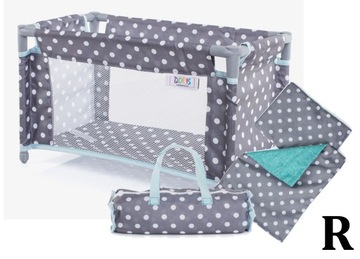 БОЛЬШАЯ КРОВАТЬ КУКЛИЧНАЯ КРОВАТЬ ПОСТАЛЬНОЕ ПРИНАДЛЕЖНОСТИ DORIS BAG