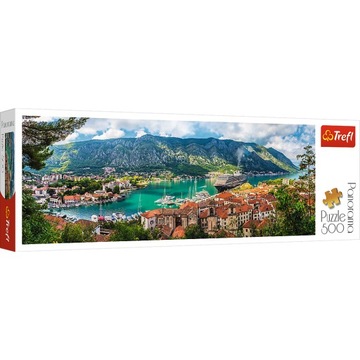 Puzzle 500el. Panorama - Kotor, Czarnogóra