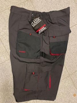 КЛАССИЧЕСКИЕ КРАСНЫЕ РАБОЧИЕ ШОРТЫ, размер 58