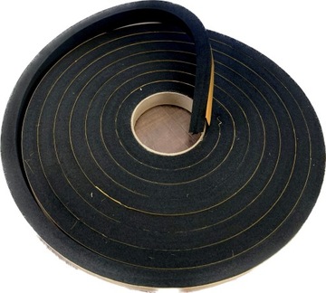 Uszczelka taśma samoprzylepna pianka EPDM 15x10mmx5m mikroguma MIERZEJEWSKI