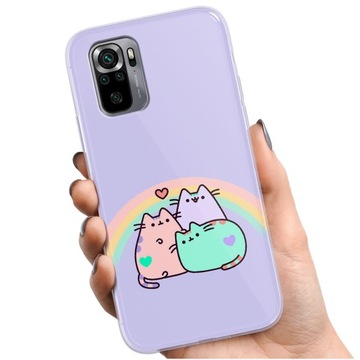 ETUI CASE SILIKONOWE PLECKI NA TELEFON DO XIAOMI REDMI NOTE 10 10S WZORY
