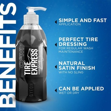 GYEON Tire Express 400 мл Easy Tire Черный