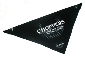 CHUSTA BANDANA CHOPPERS DIVISION PODKOWA 72x72cm