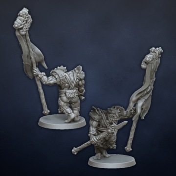 Ветеран ORCS - X10 - DL Miniatures - Printing3d - Minifacture