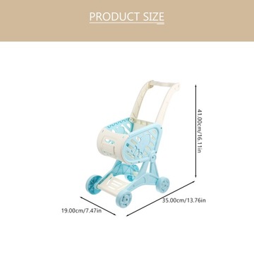 Детские развивающие игрушки Детская корзина для покупок