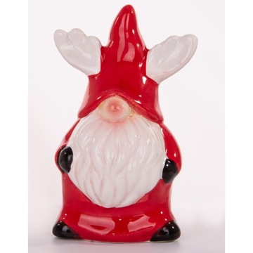 OZDOBA ŚWIĄTECZNA FIGURKA PORCELANOWA MIKOŁAJ WIKING 11,5CM