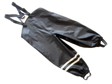 LINDEX gumowane spodnie przeciwdeszczowe 104