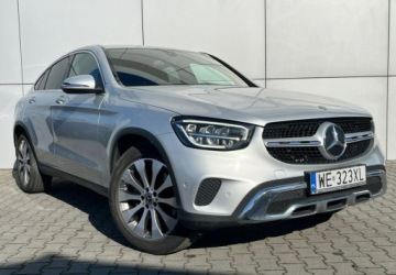 Mercedes GLC C253 2019 Mercedes-Benz GLC Salon Polska 4x4 Coupe Skora Automat Navi Kamera, zdjęcie 3
