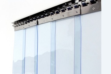 Занавеска ремня S: 325 см x H: 300 см, ПВХ ремни 300x3