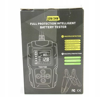 ЦИФРОВОЙ ТЕСТЕР АККУМУЛЯТОРОВ универсальный 6В 12В 24В