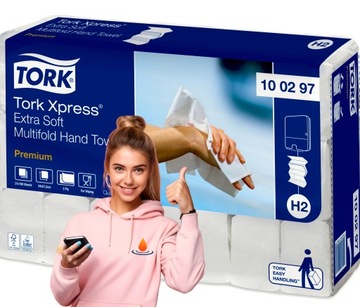 TORK XPRESS 100297 miękki ręcznik w składce ZZ
