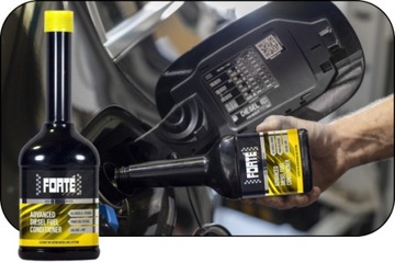 FORTE Advanced Diesel Fuel Conditioner очищает кольца, топливный насос и систему EGR.