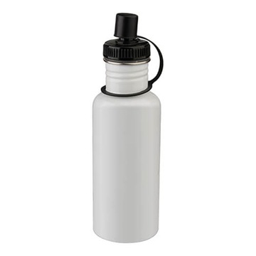 Bidon turystyczny MAX biały 600 ml do sublimacji