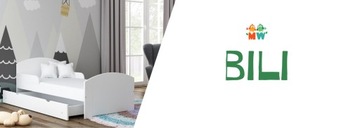 BILI 160x80 Кровать односпальная детская деревянная