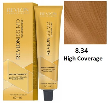 Revlon Revlonissimo High Coverage Farba 8.34 60ml