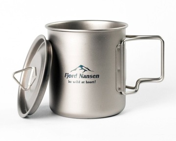 Fjord nansen Набор кружка + ложка-вилка Jacon Titanium Set