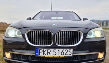 BMW Seria 7 F01 Sedan 750i 407KM 2009 BMW Seria 7 F01 408KM LED Xenon Navi Tempomat Skora 4.4 Benzyna 407KM, zdjęcie 4