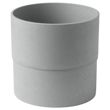 Osłonka doniczki, do wew/zew szara 19 CM IKEA