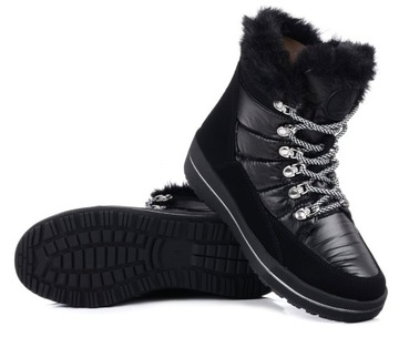 Śniegowce buty damskie zimowe Caprice 26240 38
