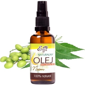 Olejek NEEM do Roślin skutecznie ZWALCZA szkodniki ziemiórki 50ml