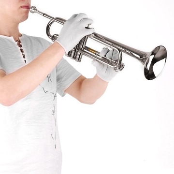 Standard Bb Trumpet Brass Material Nickle Plated