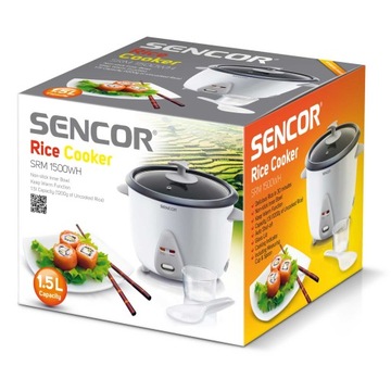 Рисоварка Sencor SRM1500W 500 Вт, 1,5 л