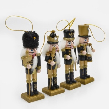 Подвески-подвески «Щелкунчик» Рождественская елка 4 шт.