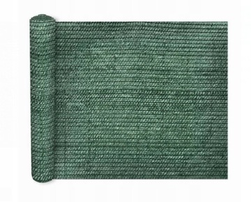 OSŁONA MATA OGRODZENIOWA, 1,5X10 M, ZIELONA MOCNA