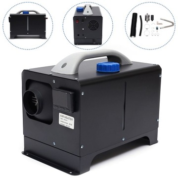 OGRZEWANIE POSTOJOWE TYPU 8kW 12V czarny