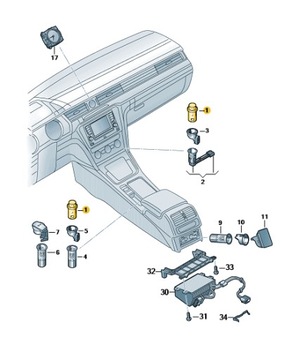 ZAPALNICZKA SAMOCHODOWA VAG ASO