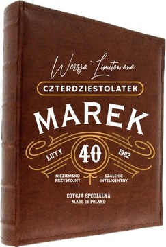 PREZENT NA URODZINY 18 30 40 50 ALBUM NA ZDJĘCIA