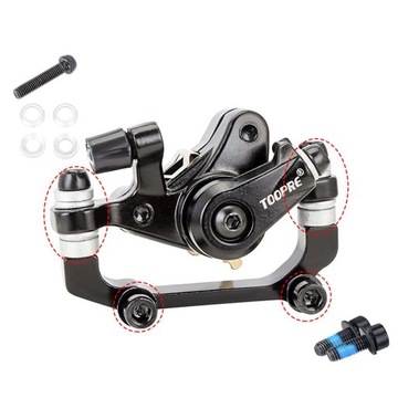 Велосипедный механический дисковый тормозной суппорт