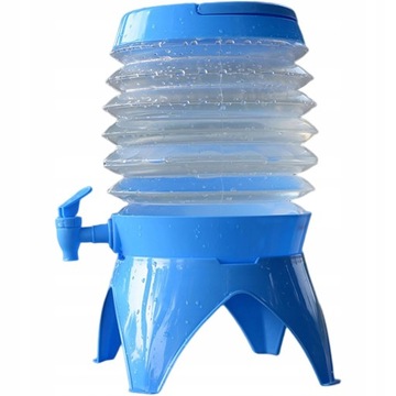 Внешний диспенсер для воды складной для автомобиля