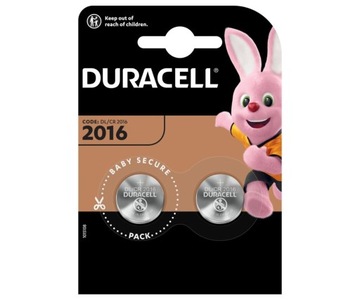 Bateria litowa Duracell CR2016 B2 3,0V LiMnO2