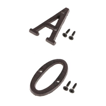 3x Metal Dom Tablica Naklejka