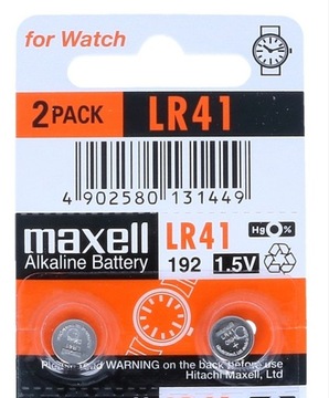 Bateria alkaliczna Maxell LR41 2 szt.