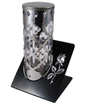 Металлическая свеча-фонарь с посвящением моему мужу, моему любимому мужу.