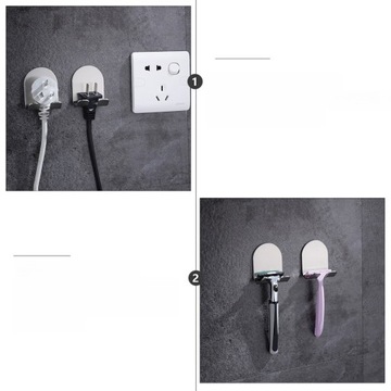 STOJAK NA GOLARKĘ HAK UŻYTKOWY DO PRZECHOWYWANIA BRZYTELKA POD PRYSZNIC