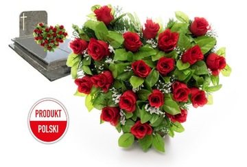 УКРАШЕНИЕ САМОГО МОГИЛА ЦВЕТЫ РОЗЫ КУЧКА БОЛЬШОЕ СЕРДЦЕ В ГОРШКЕ